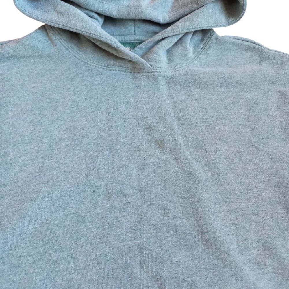 Hollister Teal Pullover Hoodie XS Unisex Classic Fleece Sweatshirt - Picture 5 of 9